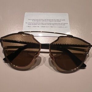 Christian Dior So Real S Studded RHL/5V Gold Sunglasses